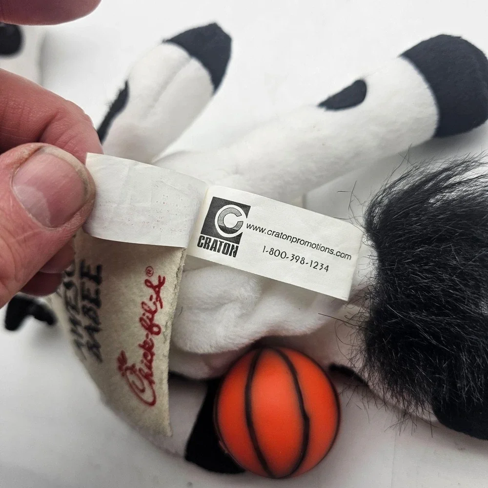 Chick-fil-A Go Deecuns Wake Forest Demon Deacons Basketball Cow Plush Rare Promo